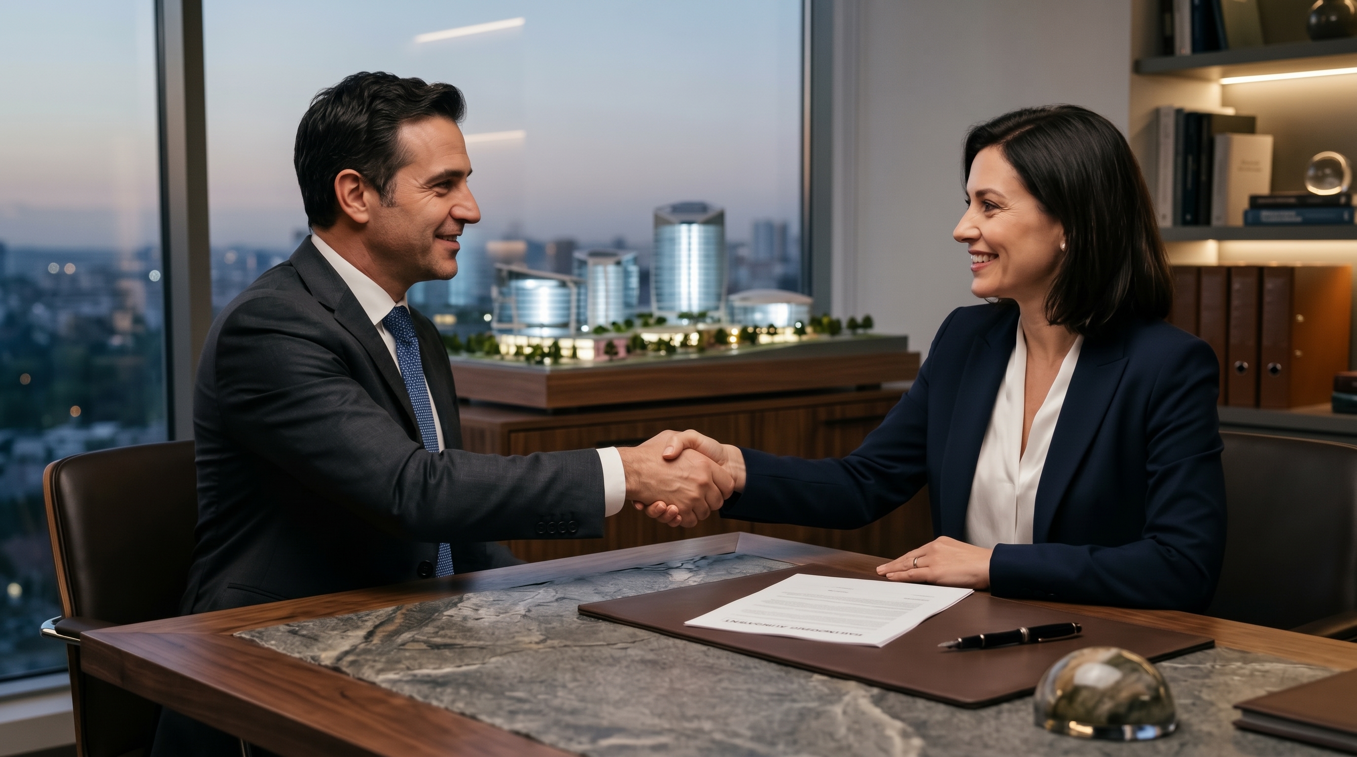 Accordo e crescita condivisa tra partner industriali